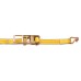 3" X 30' Ratchet Strap Assembly W/ Wire Hooks - 5,400 LBS WLL